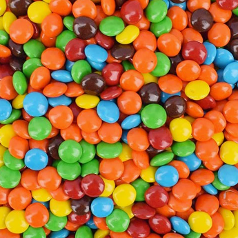 Bulk Colorful Coated Chocolate Candies, 5 lbs Assorted Shapes (Heart, Olive, Stone, Button) Milk Chocolate Treats