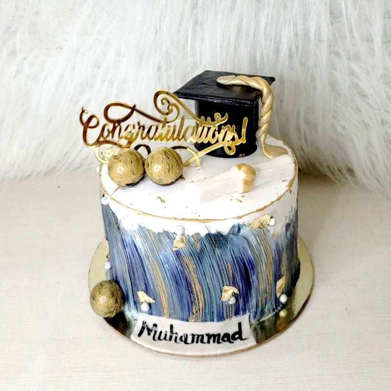 Class of 2026 Graduation Cupcake Toppers | 8-Piece Multicolor Acrylic Cake Decorations, 2026 Grad Party Supplies for Birthday & Celebration Cakes