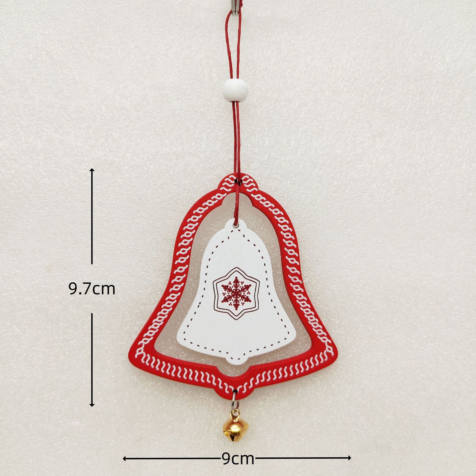 Christmas Story Ornament Collection, Themed Hand-Painted Wood Set for Narrative Tree Decor, Coordinated Angel Reindeer Bell Star Grouping, Rustic Farmhouse Holiday Scene Creator