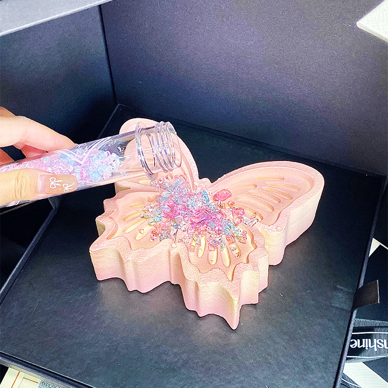 3D Butterfly Silicone Mold Set Sugar Sheet Isomalt Mousse Cake Baking Mold Multiple Sizes Butterfly Shape Dessert Decorating Mould
