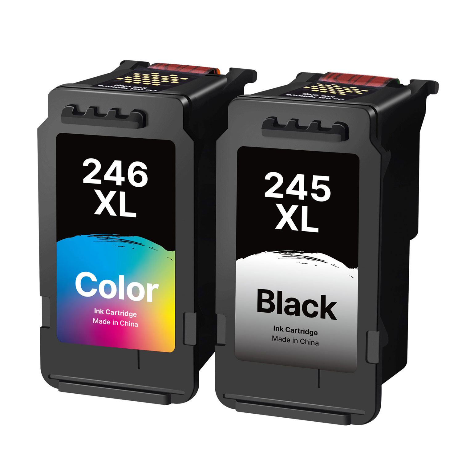 245XL Ink Cartridge Replacement for Canon 245XL 246XL Combo Pack PG-245XL CL-246XL for Pixma TR4520 TR4527 MG2522 MG2520 MX490 MX492 TS202 TS302 TS3320 MG2920 Printer (Black, Color)