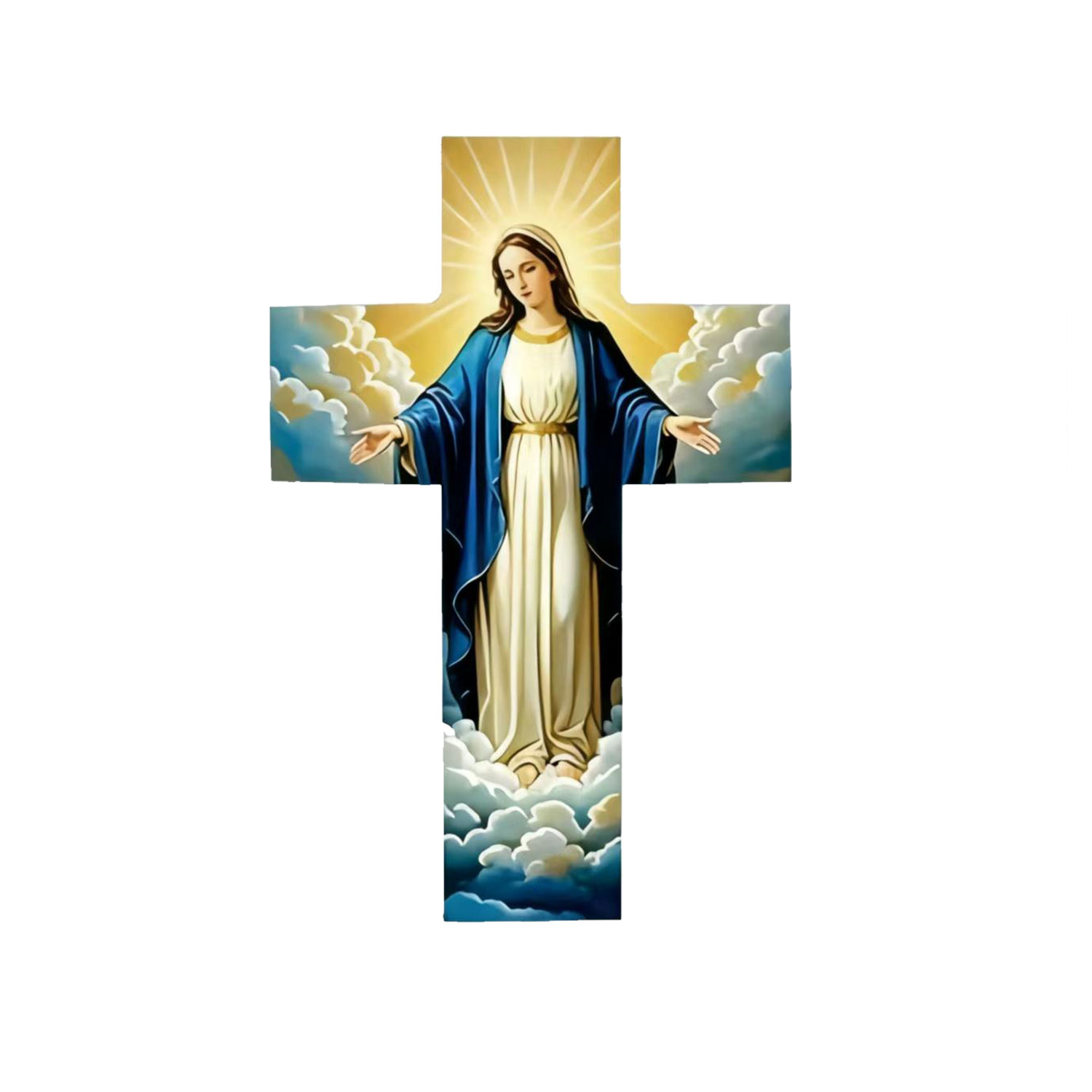 Vintage Wooden Jesus Pocket Cross, Hand-Carved Religious Token for Prayer & Comfort, Portable Standing Cross, Spiritual Gift, Christian Meditation Aid