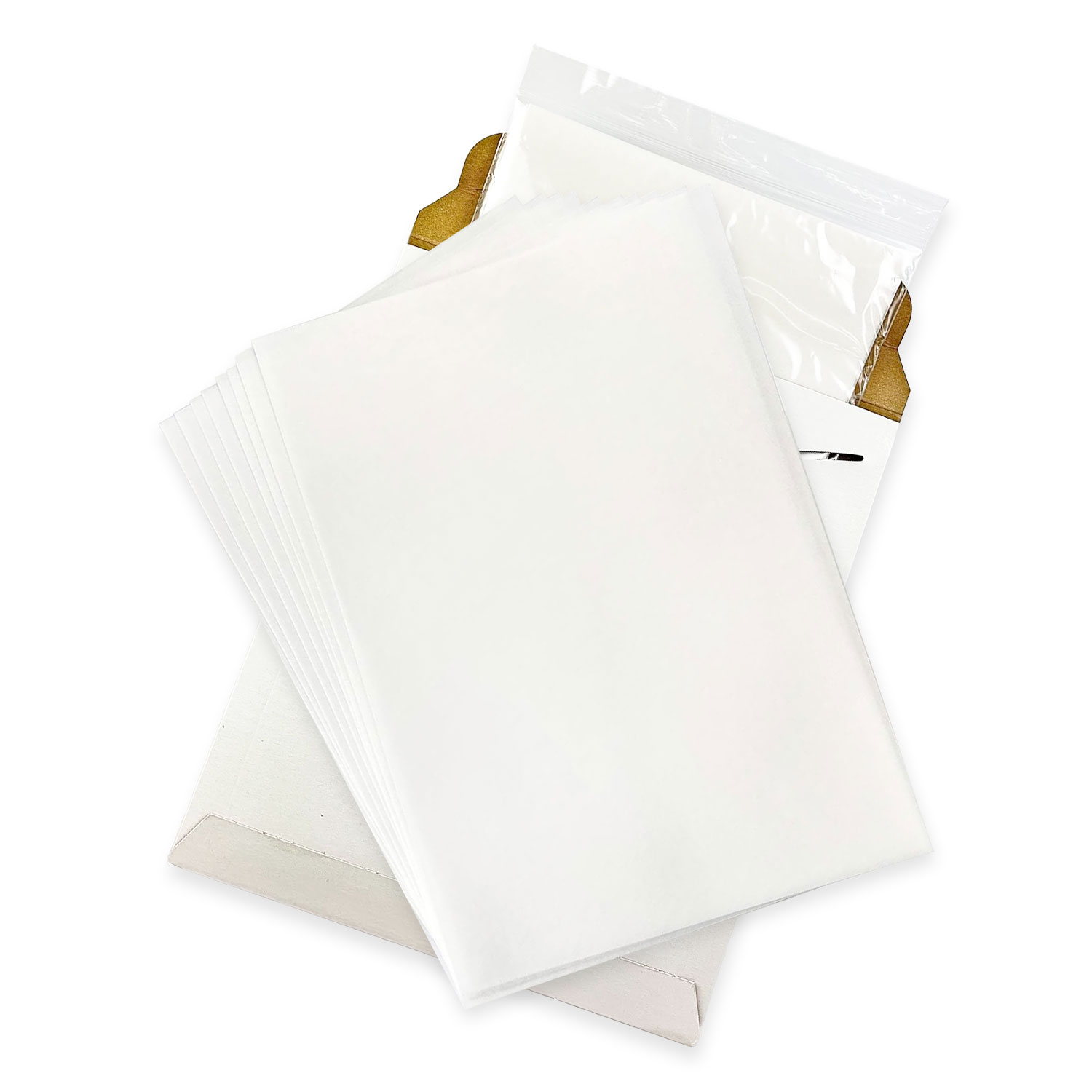 A4 Size 0.35mm 100 Sheet Edible Rectangle Rice and Wafer Paper,9x12.6 inches for candy packaging or food decoration