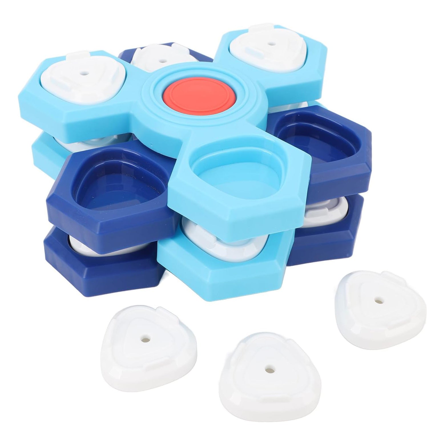 Slow Feeder Dog Bowl PC Interactive Pet Toy Four Layer Design for Safe and Fun Pet Eating