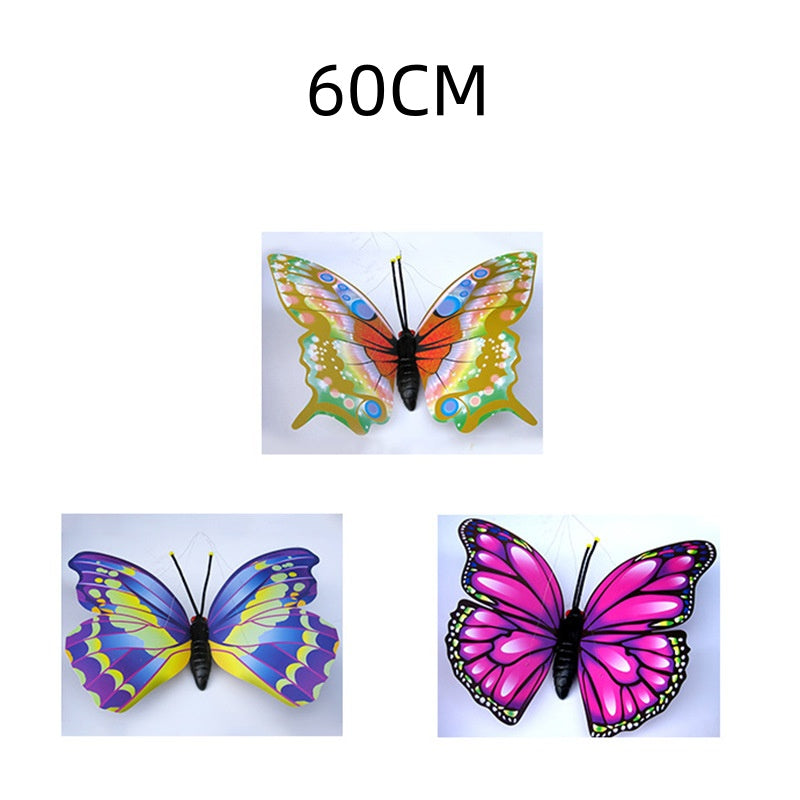 Giant 3D Decorative Butterflies - Professional Outdoor Installation for Shopping Malls, Gardens & Aerial Displays (Weatherproof Realistic Butterfly Decor - OEM Available)