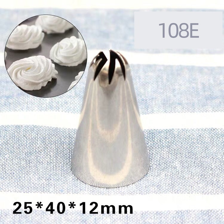 Premium Baking Piping Tip Set - 304 Stainless Steel Icing Nozzles for Buttercream Flowers, Cupcake Decorating & Cookie Designs