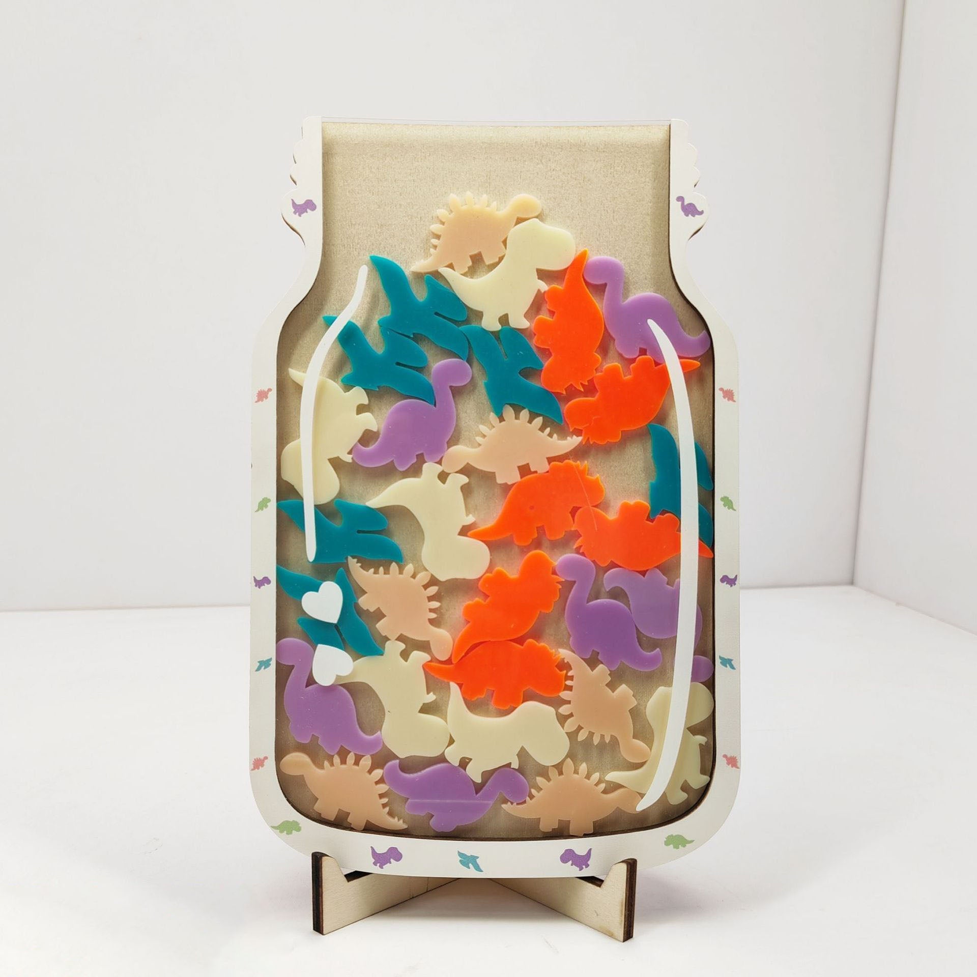 Reward Jar Classroom, Star and Dinosaur Bulletin Board Chart, Positive Behavior Chart,Reward Jar for Boys Girls, Classroom Behavior Management Tools