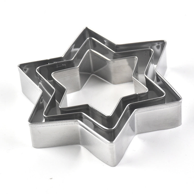 Stainless Steel Biscuit & Cookie Cutter Set - Premium Metal Shapes for Baking, Fondant Decorating, and Sandwich Cake Molds (Circle & Assorted Designs)