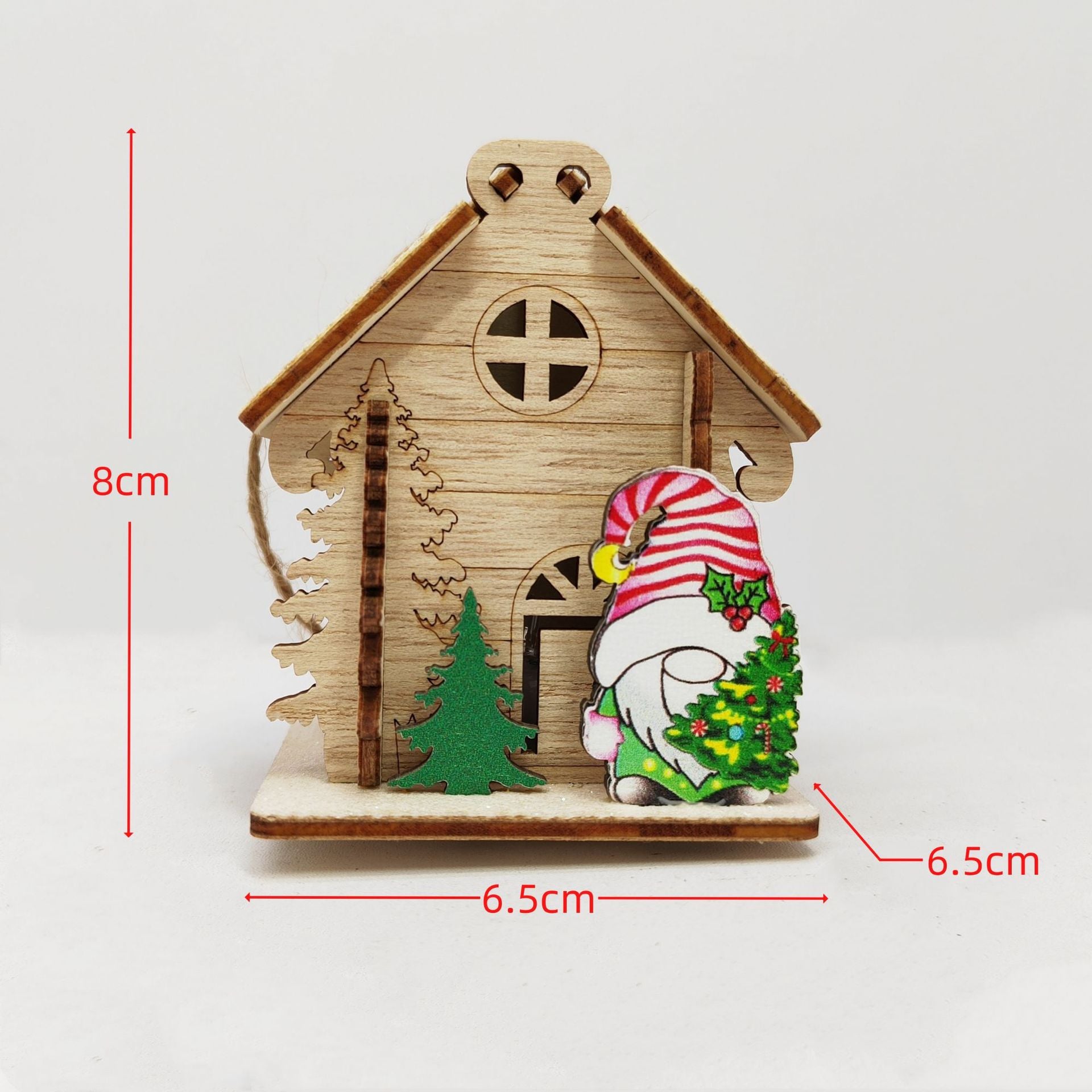 Magical Snowy Christmas House with Soft Glow, Animated Village Ornament for Winter Displays, Warm White Light Decoration for Mantel & Shelf, Battery Powered Holiday Centerpiece