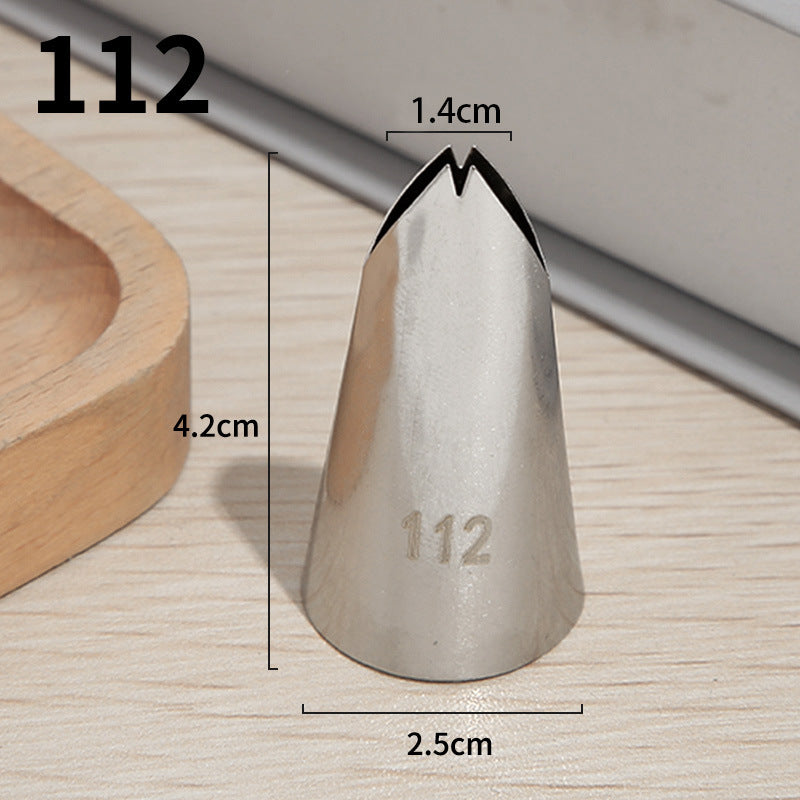 Premium Baking Piping Tip Set - 304 Stainless Steel Icing Nozzles for Buttercream Flowers, Cupcake Decorating & Cookie Designs