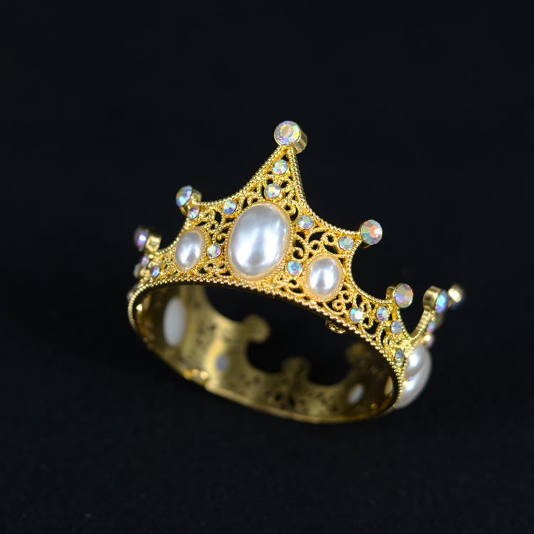 Crown Birthday Cake Decoration - Multi-Use Accessory for Wedding, Performance & Festival