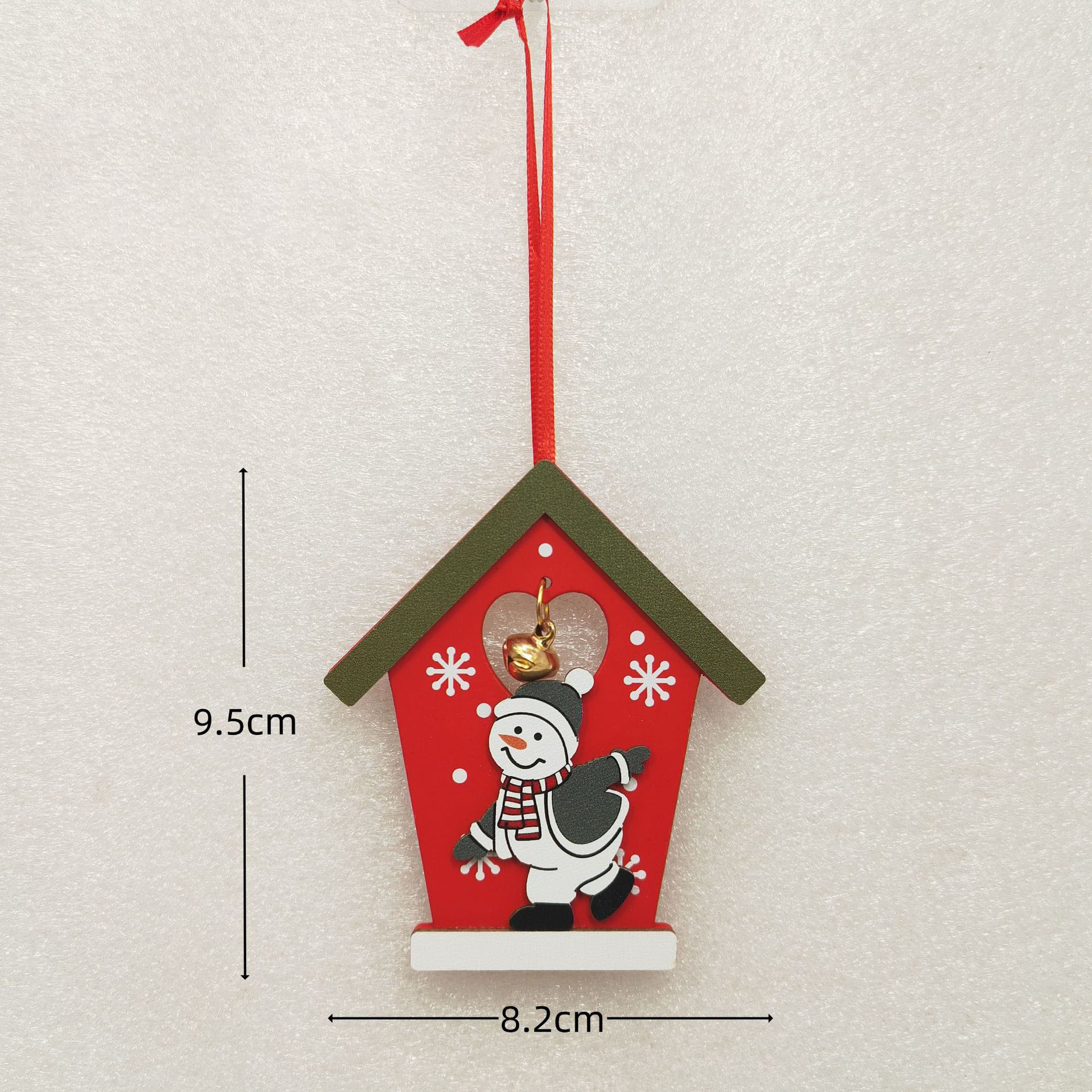 Christmas Story Ornament Collection, Themed Hand-Painted Wood Set for Narrative Tree Decor, Coordinated Angel Reindeer Bell Star Grouping, Rustic Farmhouse Holiday Scene Creator