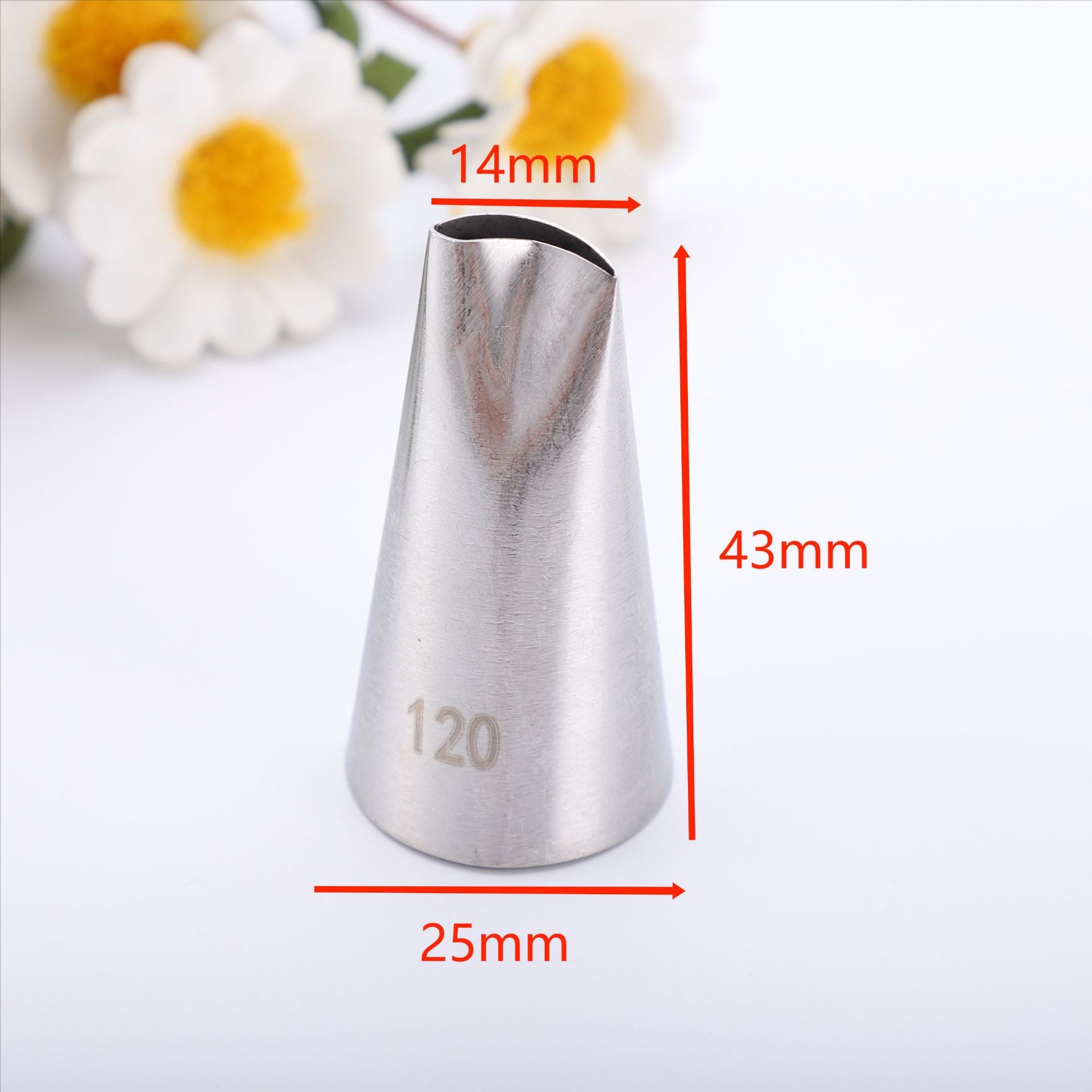 Premium Baking Piping Tip Set - 304 Stainless Steel Icing Nozzles for Buttercream Flowers, Cupcake Decorating & Cookie Designs