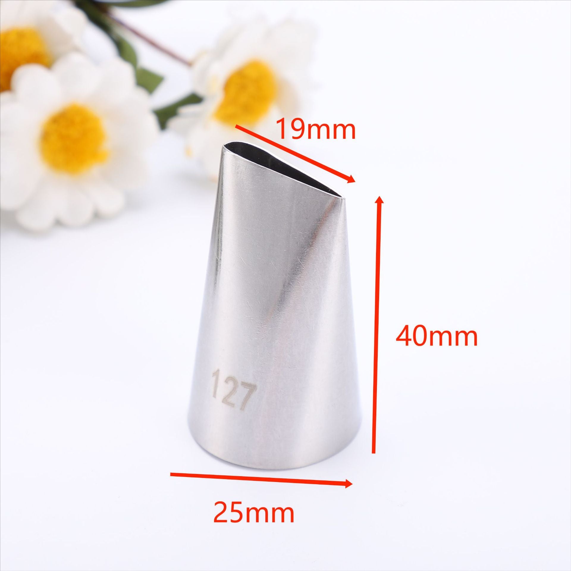 Premium Baking Piping Tip Set - 304 Stainless Steel Icing Nozzles for Buttercream Flowers, Cupcake Decorating & Cookie Designs