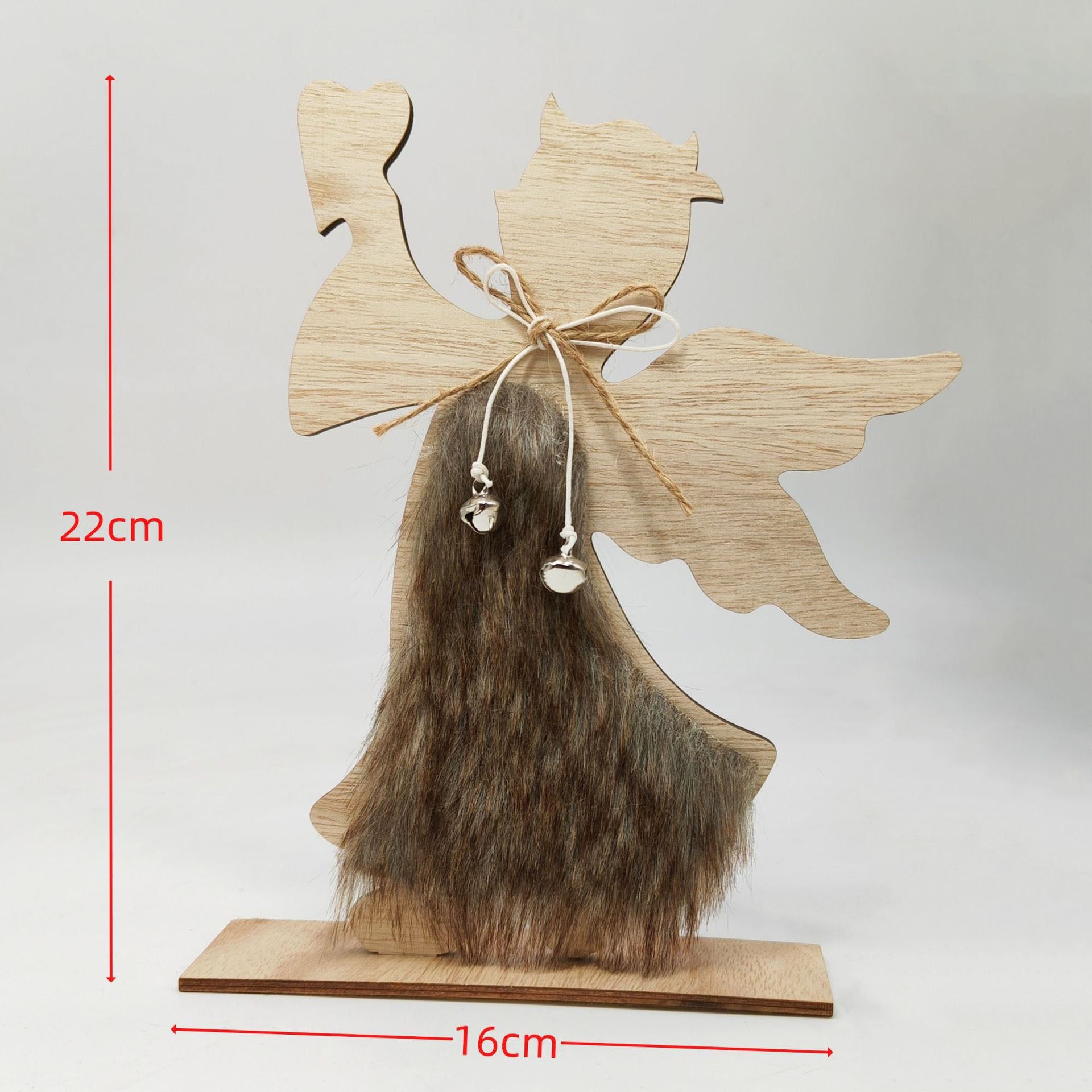 Christmas Home Decor Wooden Set, Sustainable Pine Christmas Ornaments for Tree & Mantel, Complete Christmas Decoration Kit with Neutral Colors, Ready-to-Hang Christmas Accents