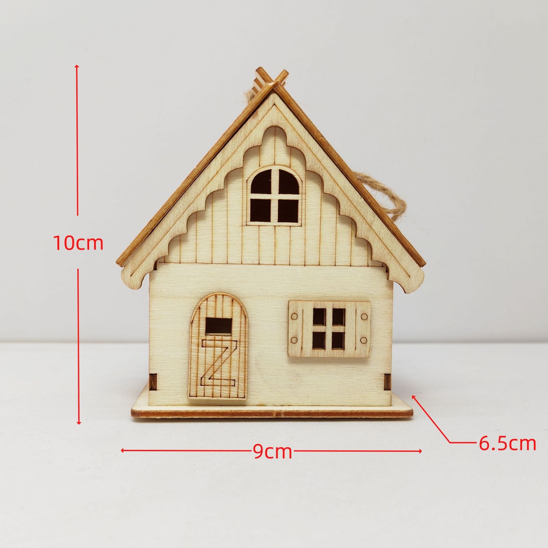 Magical Snowy Christmas House with Soft Glow, Animated Village Ornament for Winter Displays, Warm White Light Decoration for Mantel & Shelf, Battery Powered Holiday Centerpiece