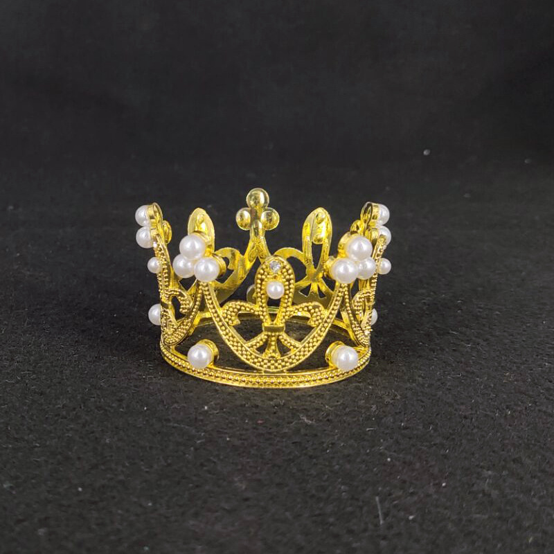 Baby-Style Bridal Crown & Tiara | Princess Lace Headband | Birthday Cake Decoration | Cross-Border Hair Accessories for Weddings, Birthdays