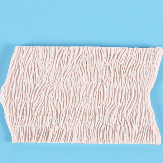Silicone Beaded & Textured Fondant Mold, Faux Gemstone & Knitted Pattern Mat for Cake Decorating