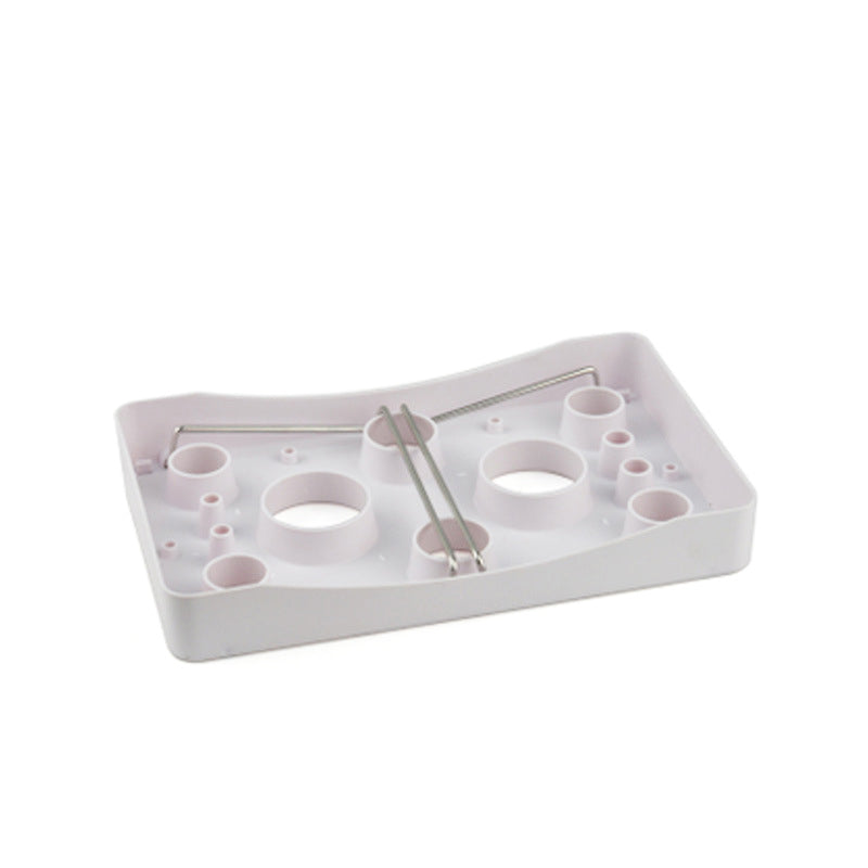 Piping bag shelf Decorating bag rack Cake decorating frosting bag rack Stainless steel feet Cake tools DIY baking 12 cavity cream bag rack (1 Packs)