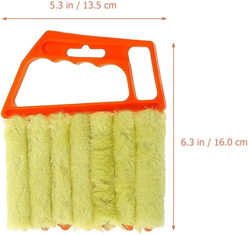 Blinds Brush Window Blind Cleaner Duster Brush Cleaning Brushes for Household Use Hand Window Shades for Home Window Blinds Dust Cleaner Venetian Blinds Fiber Washable