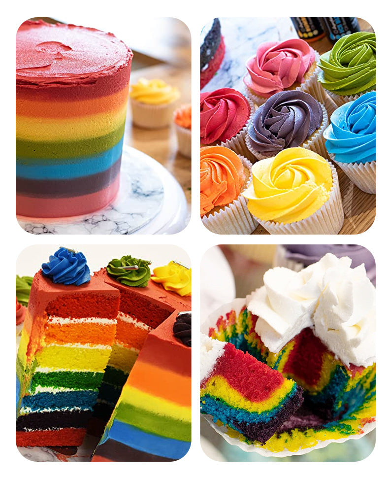 Oil Based Food Coloring for Chocolate 27 Colors Edible Food Dye for Sugar Candy Melts, Vera Oil Frosting Icing Dye for Baking Cookies Fondant Food Color for Cake Decorating