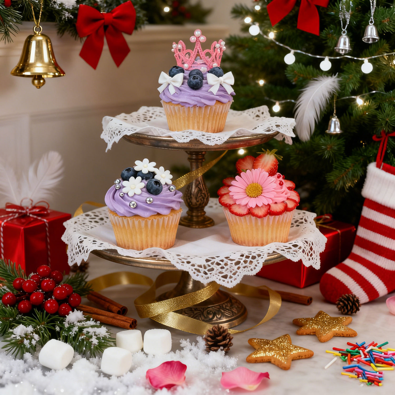 Round Bridal Tiara European Design - Full Crown Hair Accessory for Bride, Flower Girl Hair Decoration, Birthday Cake Topper & Gift Option