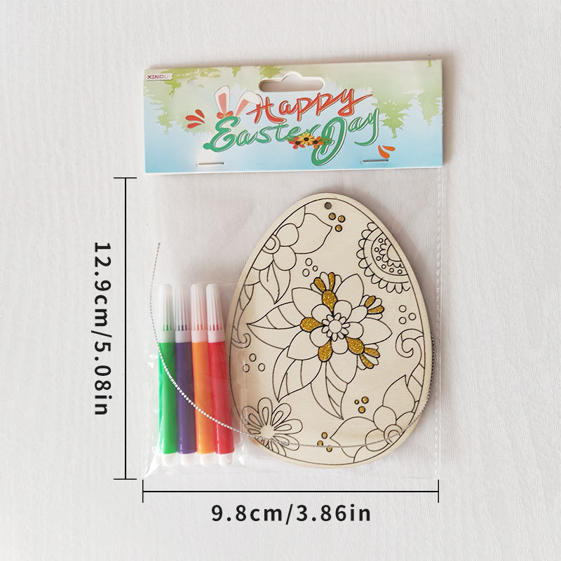 Reusable Easter Drawing Kit for Kids, 6 Wipe-Clean Coloring Boards with Washable Markers, Educational Toddler Activity for Fine Motor Skills, Easter Basket Stuffer & Travel Toy