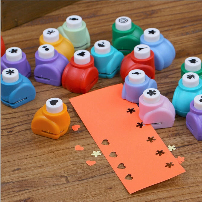 DIY Paper Punch Set, Craft Punchers with Various Shapes for Kids Art Projects