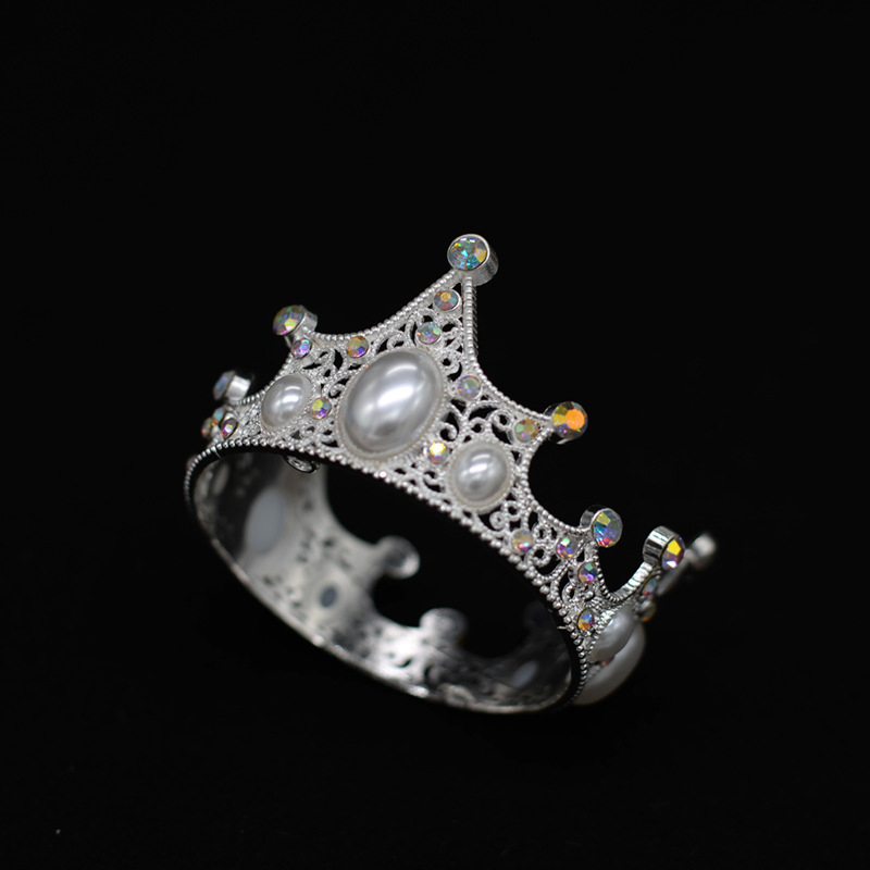 Crown Birthday Cake Decoration - Multi-Use Accessory for Wedding, Performance & Festival