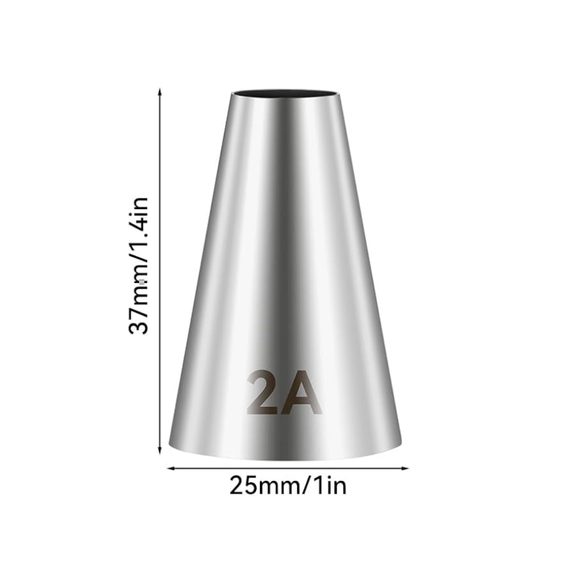 Premium Baking Piping Tip Set - 304 Stainless Steel Icing Nozzles for Buttercream Flowers, Cupcake Decorating & Cookie Designs