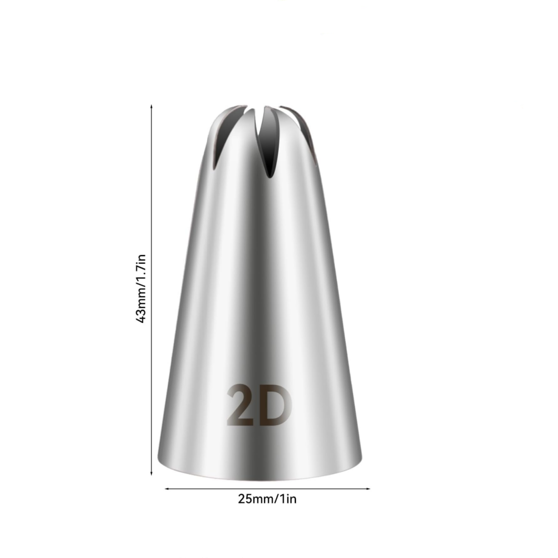 Premium Baking Piping Tip Set - 304 Stainless Steel Icing Nozzles for Buttercream Flowers, Cupcake Decorating & Cookie Designs