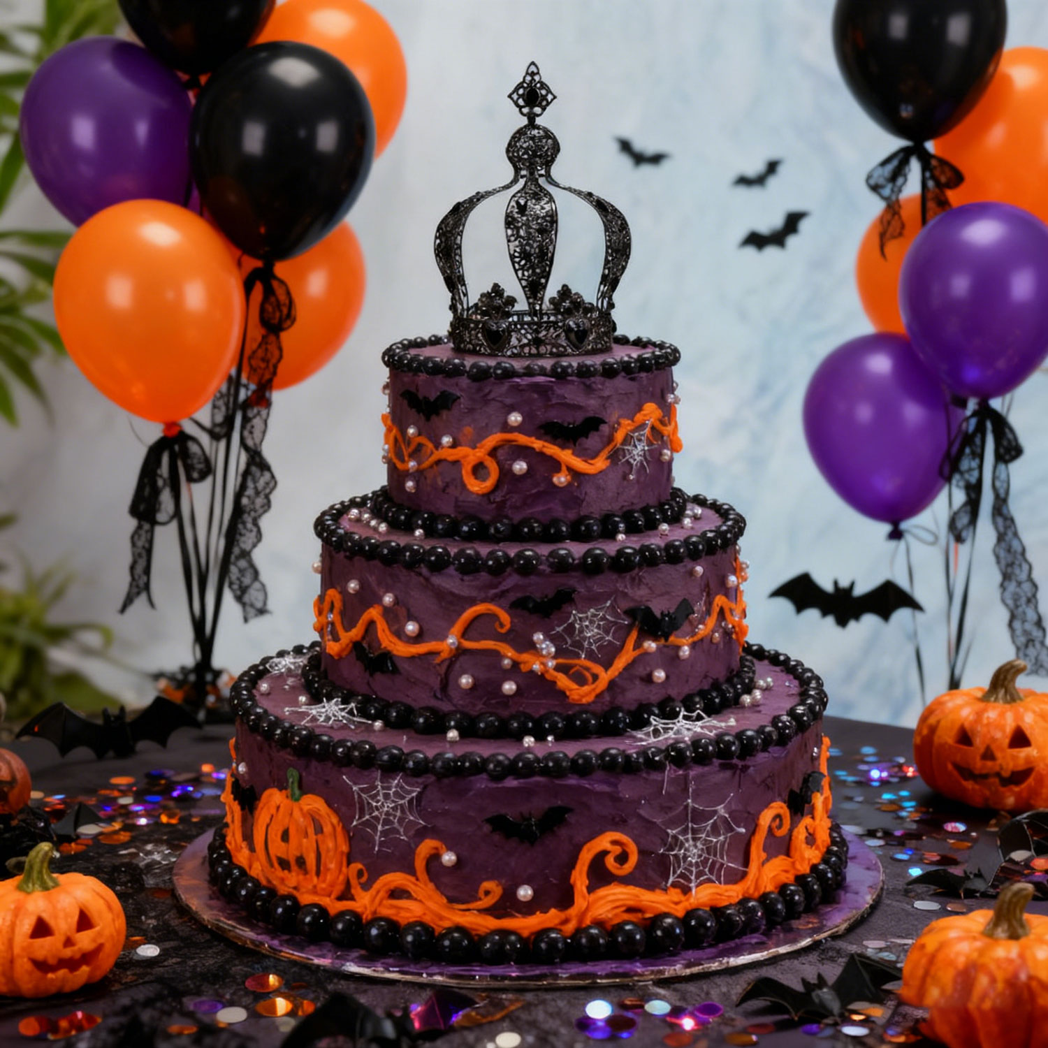 European Retro Metal Castle Tiara - Queen-Style Bold Crown, Perfect for Wedding, Holiday, Birthday | Flower Decoration & Cake Topper