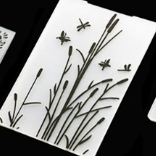 Fondant Embossing Molds, Cake Decorating Textured Stamps with Star, Heart, Butterfly, Floral & Bark Patterns