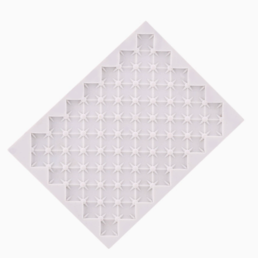 Silicone Beaded & Textured Fondant Mold, Faux Gemstone & Knitted Pattern Mat for Cake Decorating