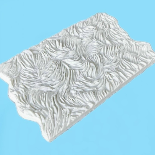 Silicone Beaded & Textured Fondant Mold, Faux Gemstone & Knitted Pattern Mat for Cake Decorating