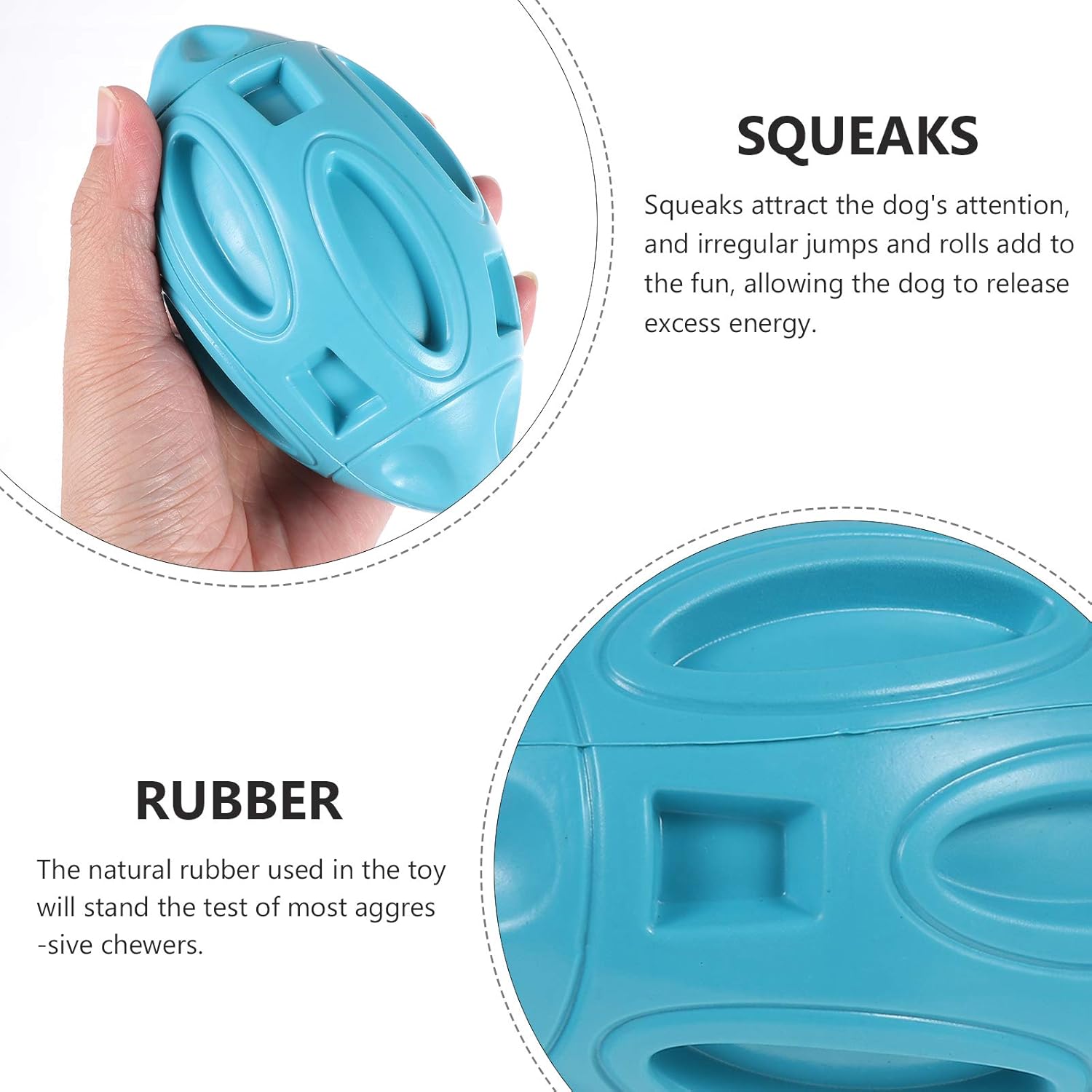 Pet Sound Toys Pet Squeaky Chew Toys Puppy Gum Toy Aggressive Chewers Toy Pet Dental Oral Care Pet Oral Care Supplies Dog Pet Toy Rubber Indestructible