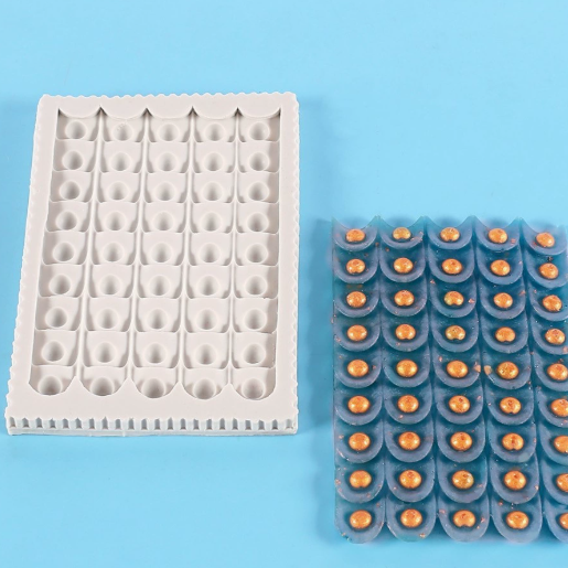 Silicone Beaded & Textured Fondant Mold, Faux Gemstone & Knitted Pattern Mat for Cake Decorating