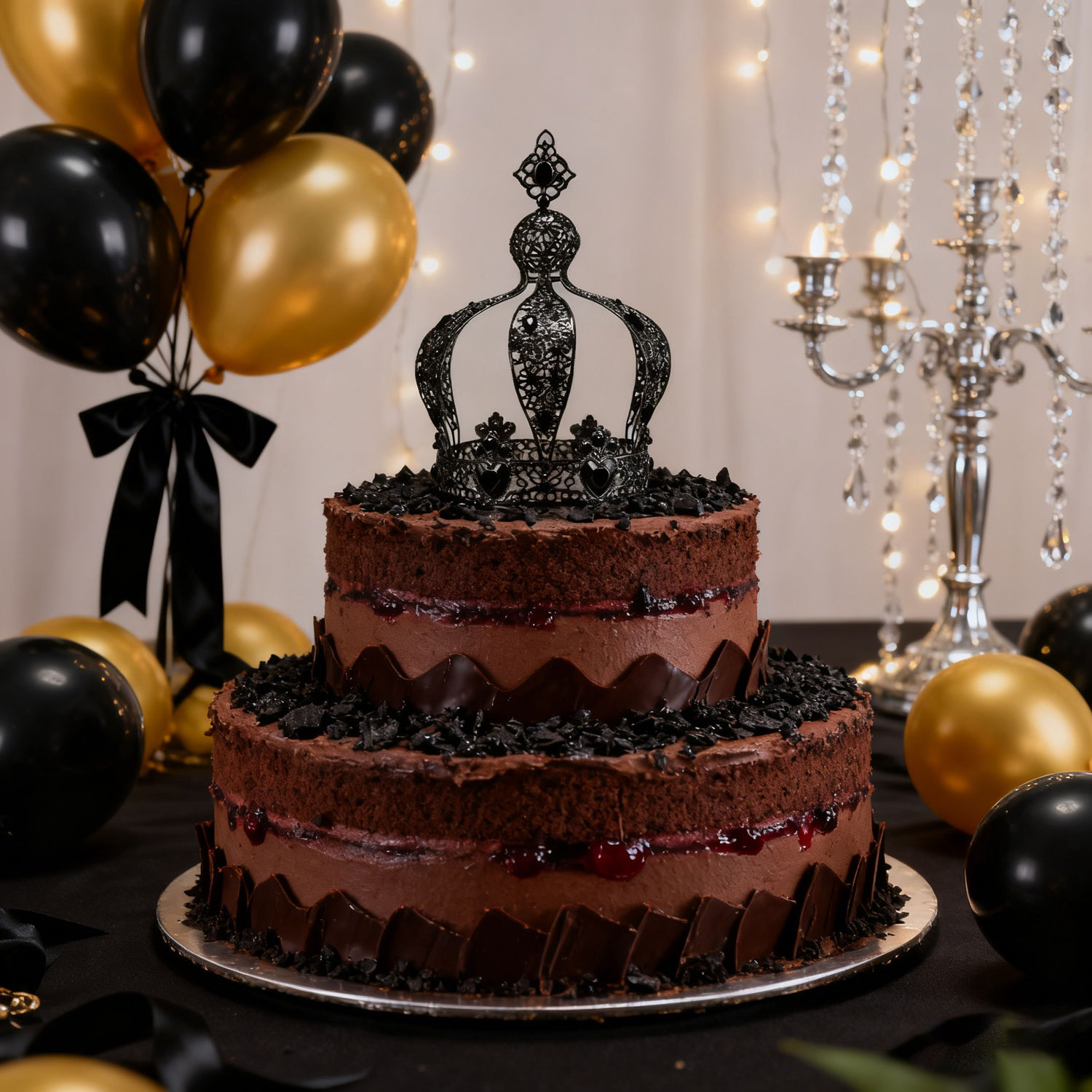 European Retro Metal Castle Tiara - Queen-Style Bold Crown, Perfect for Wedding, Holiday, Birthday | Flower Decoration & Cake Topper