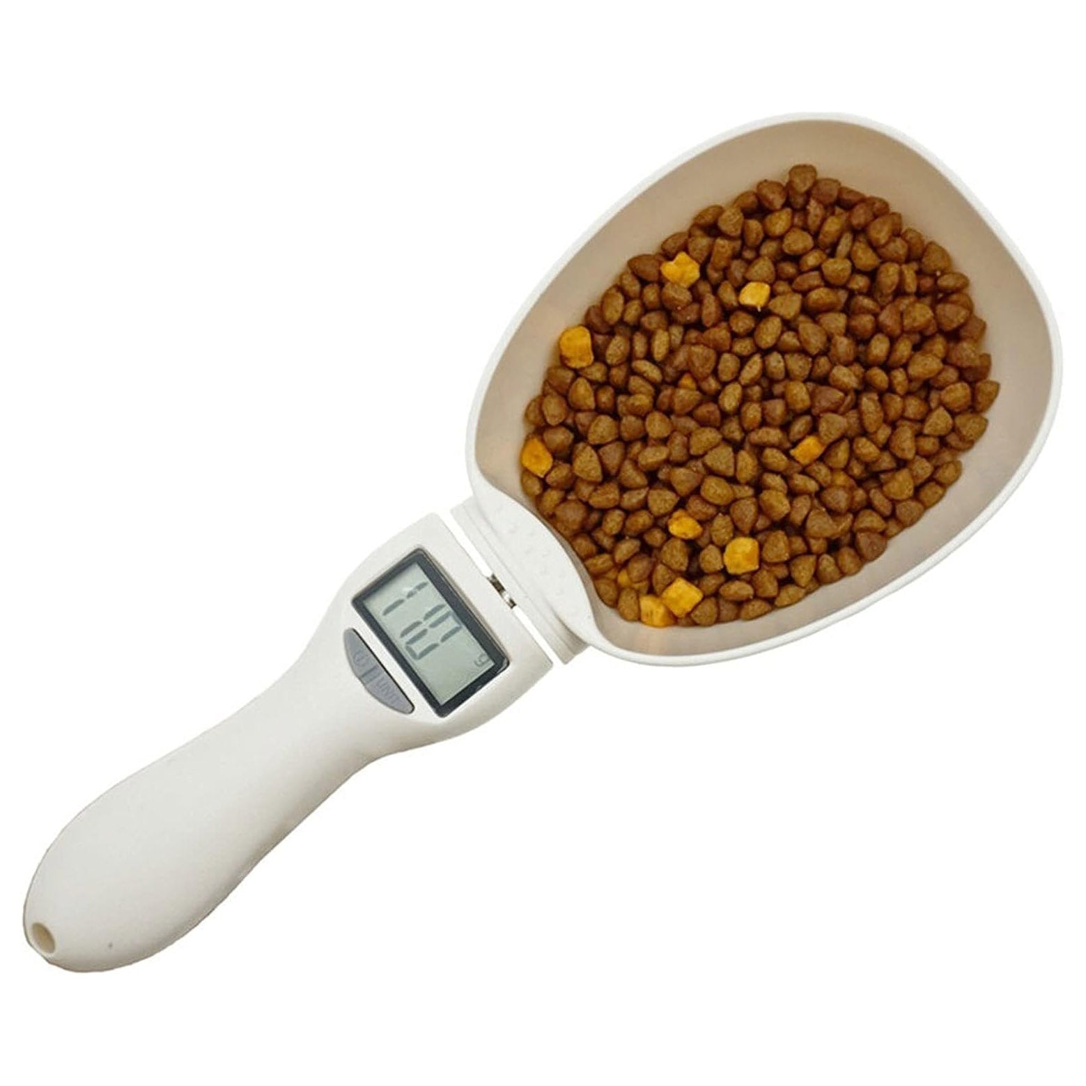 Pet Bowls Pet Food Scale Electronic Measuring Tool for Dog Cat Feeding Bowl Measuring Spoon Kitchen Scale Digital Display 250ml