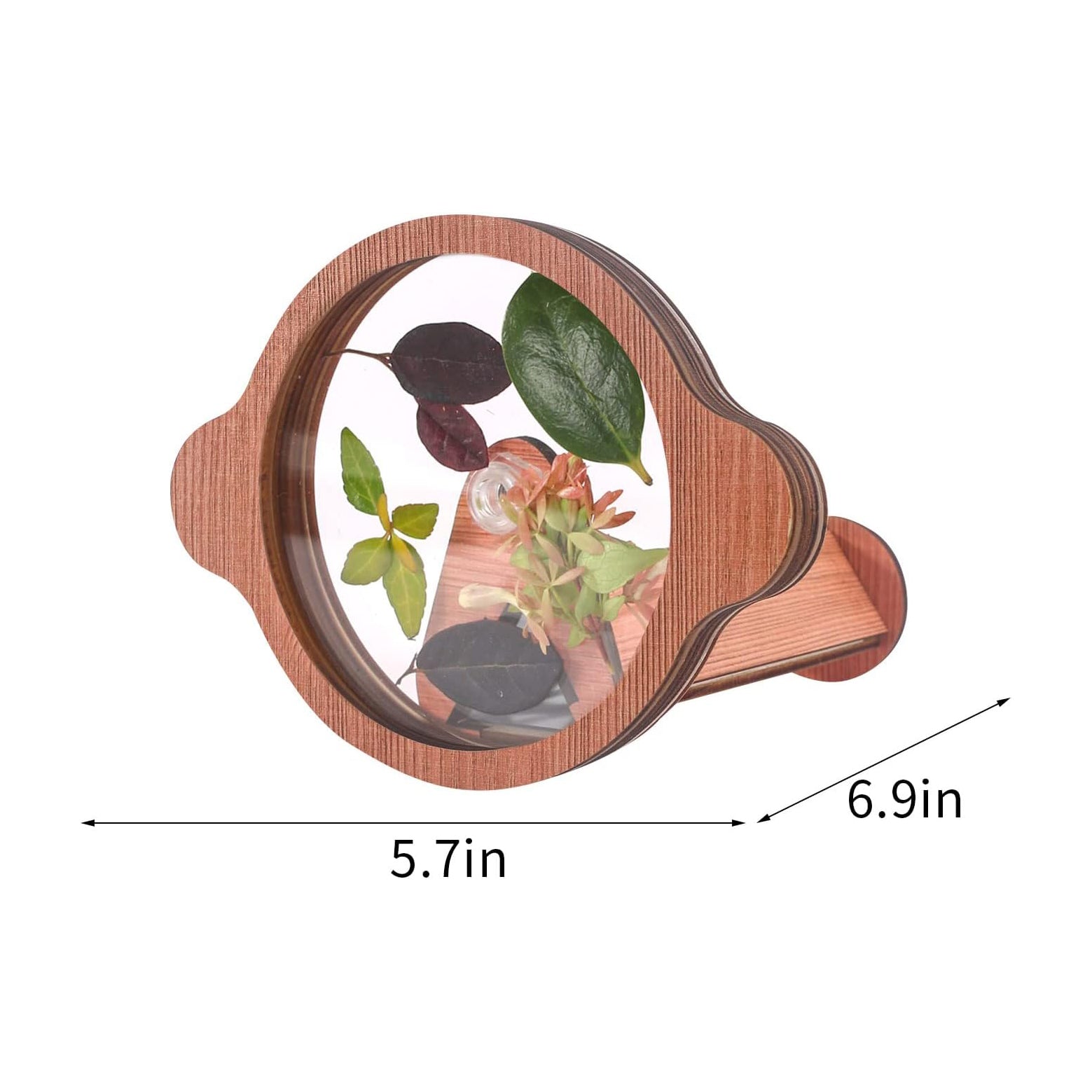 Natural DIY Kaleidoscope Kit for Kids, Newest Outdoor Classic Handmade Education Toys, Magic Wooden Rotating Kaleidoscope Making Set, Best Gift for Nature Lovers (1 Pc Planets)