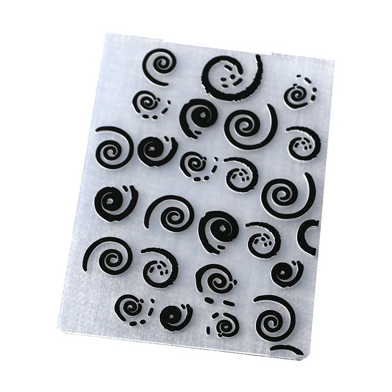 Fondant Embossing Molds, Cake Decorating Textured Stamps with Star, Heart, Butterfly, Floral & Bark Patterns