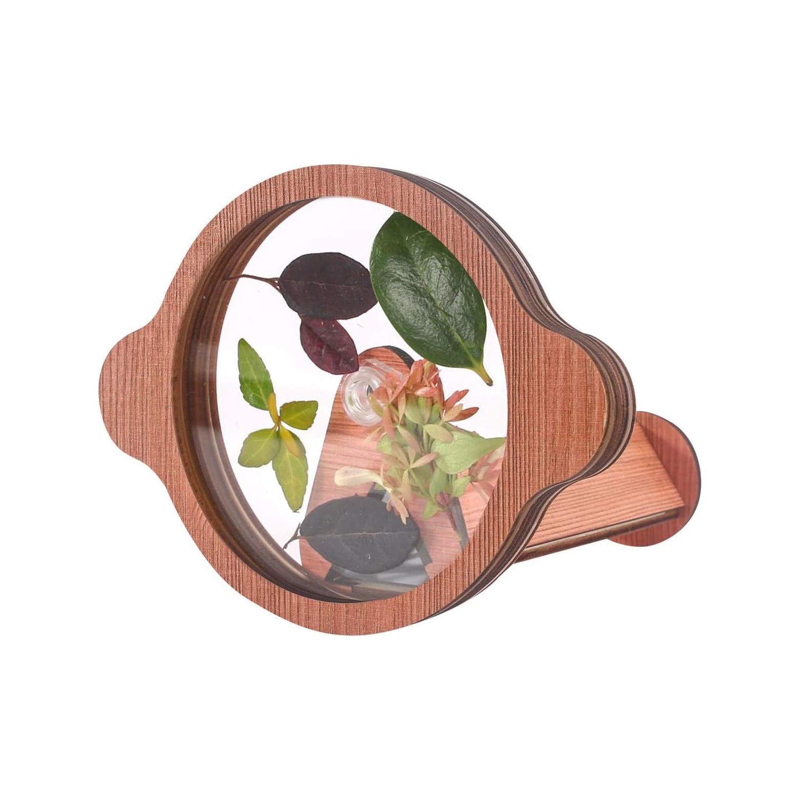 Natural DIY Kaleidoscope Kit for Kids, Newest Outdoor Classic Handmade Education Toys, Magic Wooden Rotating Kaleidoscope Making Set, Best Gift for Nature Lovers (1 Pc Planets)