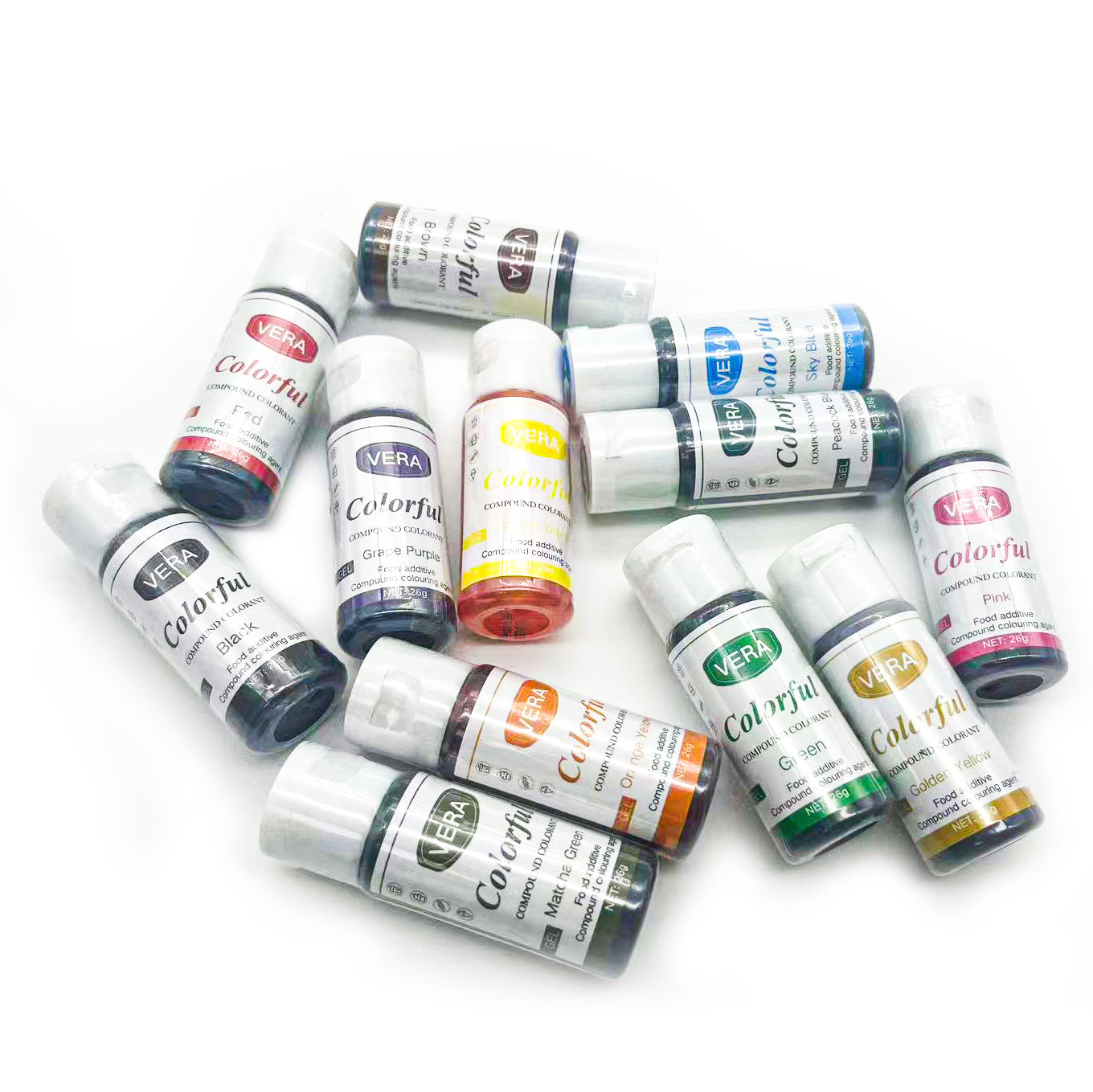 26g Gel Food Coloring,  Food Dye for Easter Cake Cookie Decorating, Baking, Candy Melts, Frosting, Easter Eggs