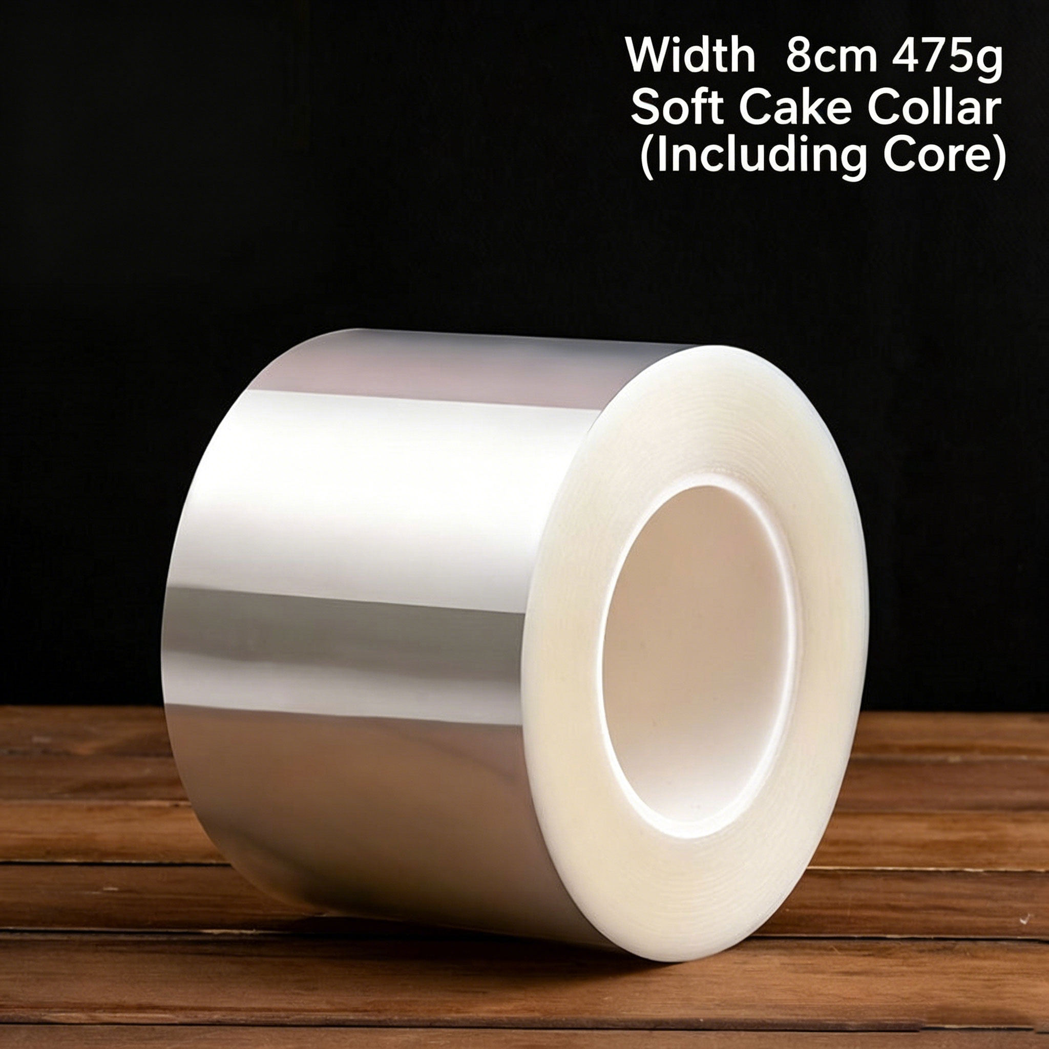 Transparent Cake Collar, Food-Grade PET Acetate Sheets for Mousse, Burst Cakes, and Dessert Wrapping