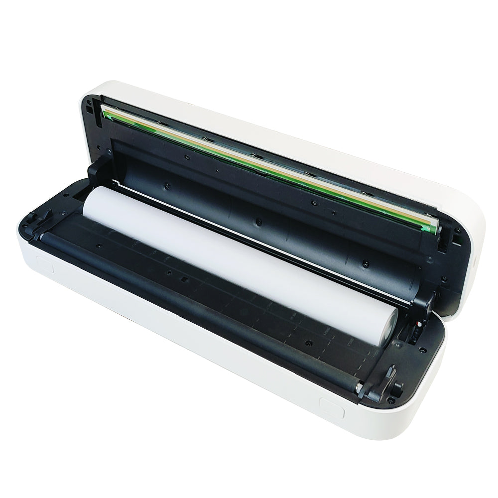 D210 Portable Wireless Thermal Printer – Inkless Printer for Travel, Office & Home, Compatible with iPhone/Android/Mac/Windows, Supports A4