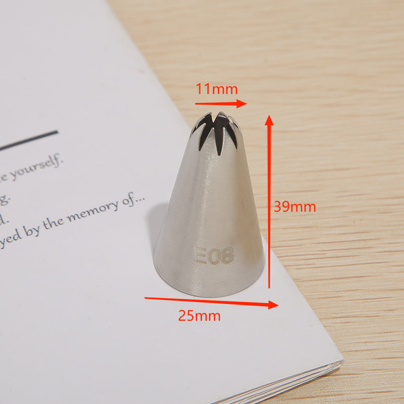 Premium Baking Piping Tip Set - 304 Stainless Steel Icing Nozzles for Buttercream Flowers, Cupcake Decorating & Cookie Designs