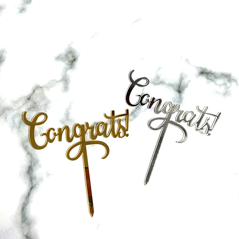 Congrats Grad Cake Topper Glitter Gold Congrats Grad 2025 Personalized For College University Graduate Party Decor Grad Cap Grad Gifts For Student Classmate Schoolmate