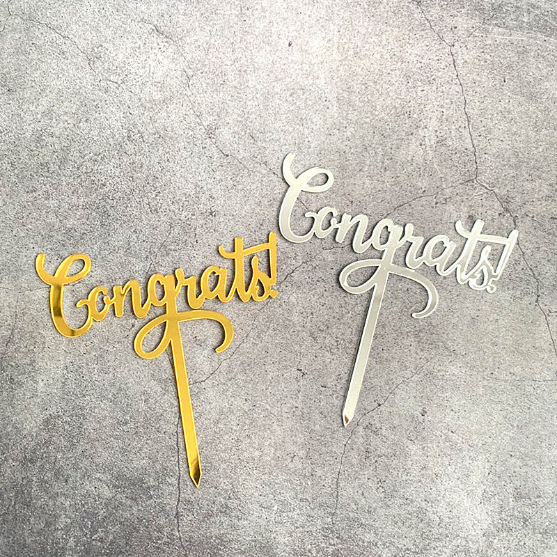 Congrats Grad Cake Topper Glitter Gold Congrats Grad 2025 Personalized For College University Graduate Party Decor Grad Cap Grad Gifts For Student Classmate Schoolmate