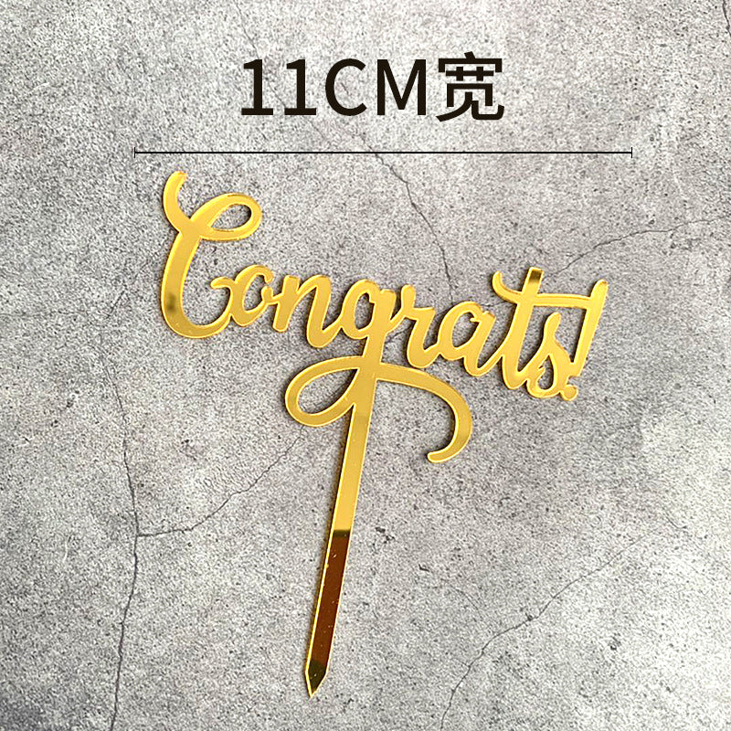 Congrats Grad Cake Topper Glitter Gold Congrats Grad 2025 Personalized For College University Graduate Party Decor Grad Cap Grad Gifts For Student Classmate Schoolmate