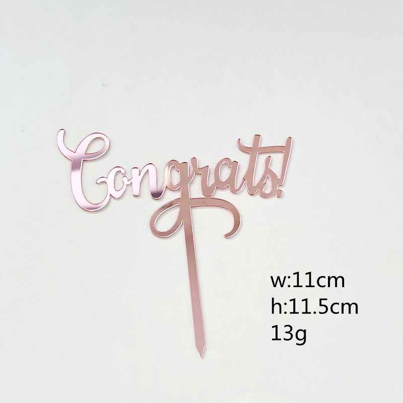 Congrats Grad Cake Topper Glitter Gold Congrats Grad 2025 Personalized For College University Graduate Party Decor Grad Cap Grad Gifts For Student Classmate Schoolmate